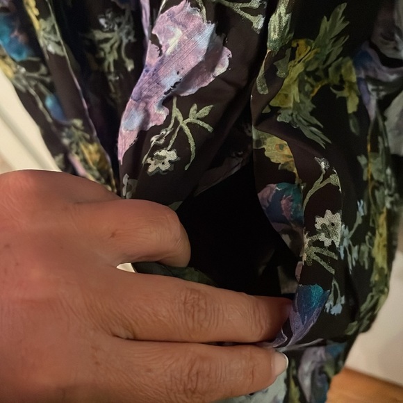 Free People XS NWT Floral Dress Pockets - Picture 2 of 10